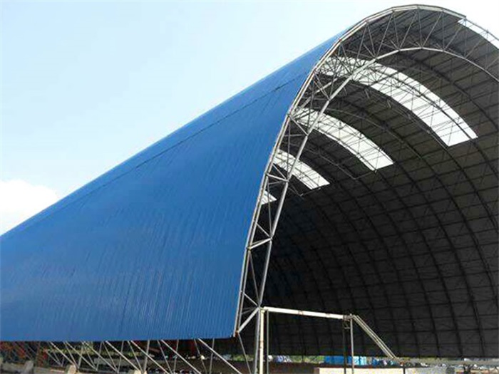 石河子国电安庆电厂干煤棚网架